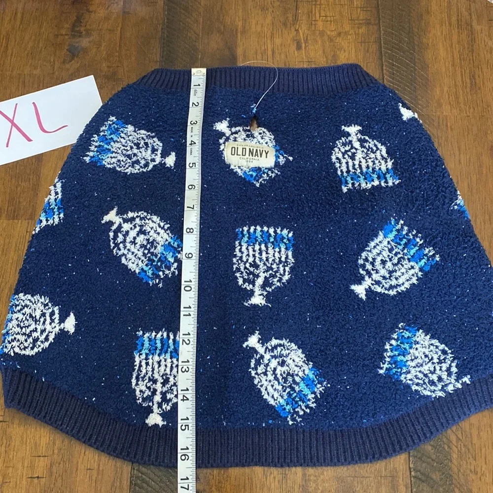 Cozy-Knit Patterned Sweater for Pets